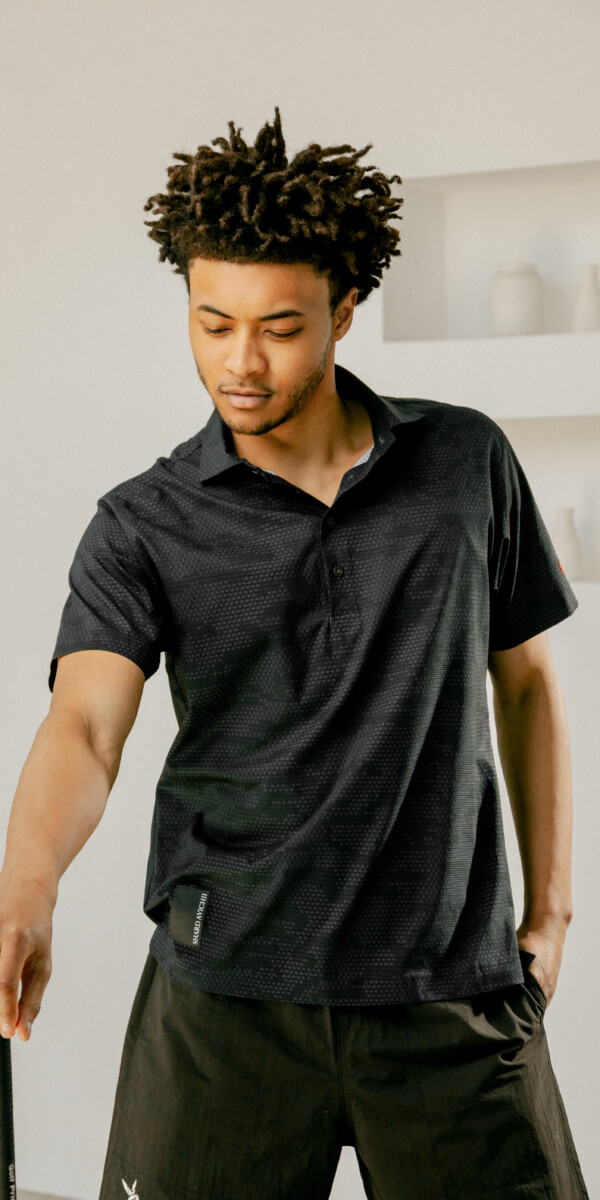 HIGH PERFORMANCE POLO SHIRT / CAMOUFLAGE BLACK 2024限定Ver.